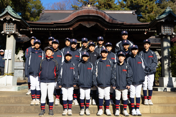 玉川神社初詣&グラウンド開き